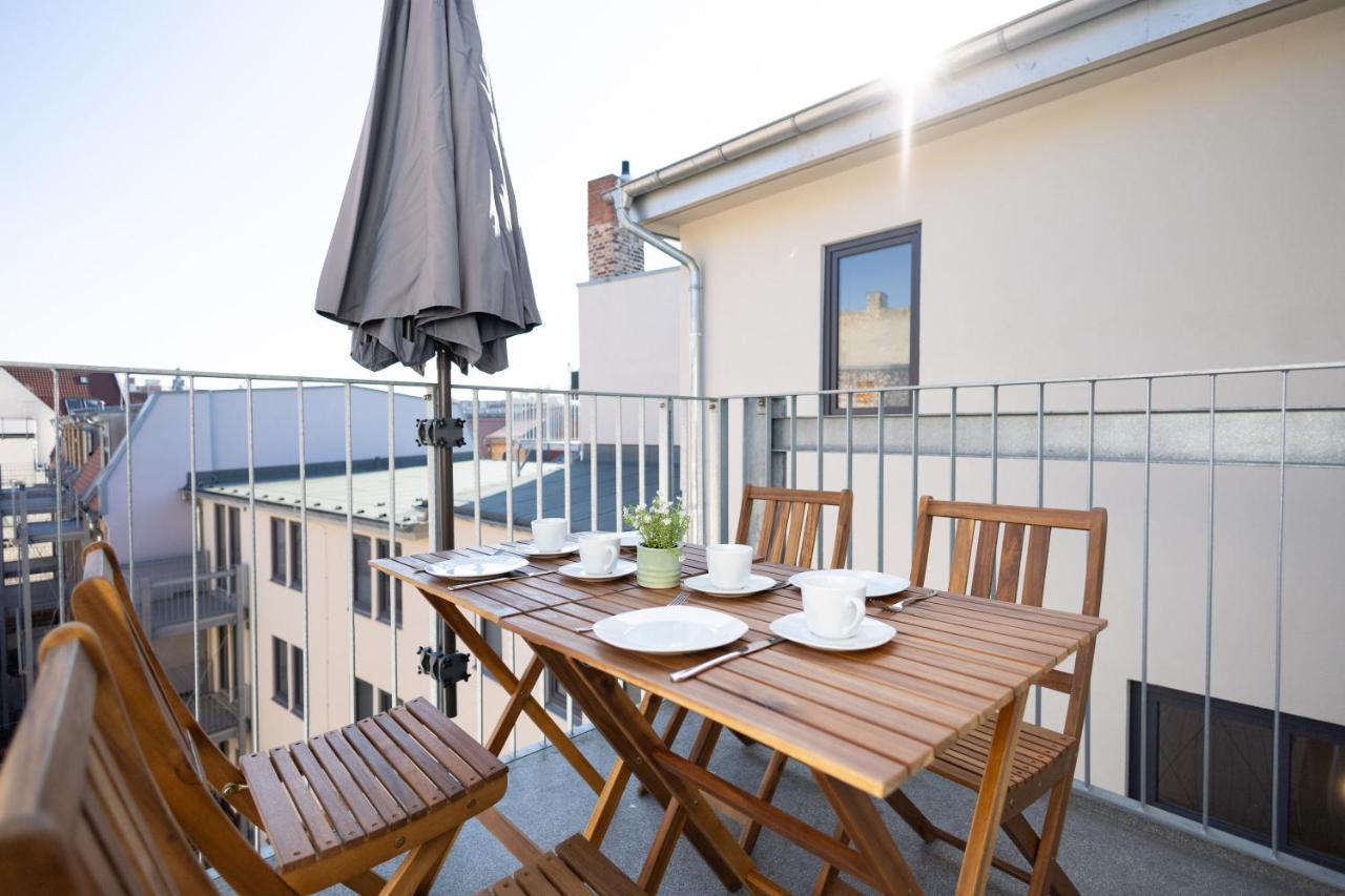 Ko-Living - Captain'S Suite - Altstadt - Mit Kueche, Smart Tv & Balkon - 6P Halle  ภายนอก รูปภาพ